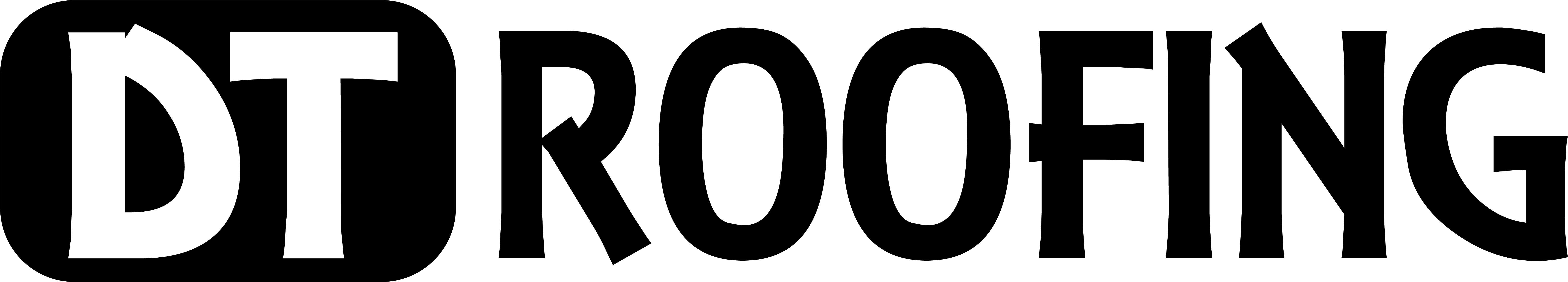 DT Roofing & Construction Logo