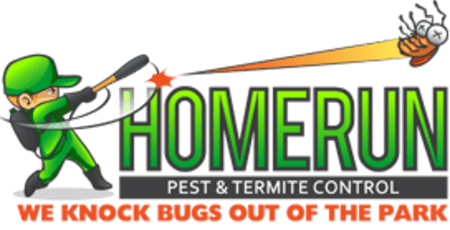 Home Run Pest & Termite Control Logo